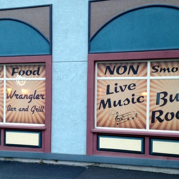 Restaurant Window Decals - Square Signs